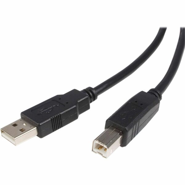 StarTech.com High Speed Certified USB 2.0 - USB cable - 4 pin USB Type A (M) - 4 pin USB Type B (M) - 3 m ( USB / Hi-Speed USB ) - Type A Male - Type B Male - 10ft - Black