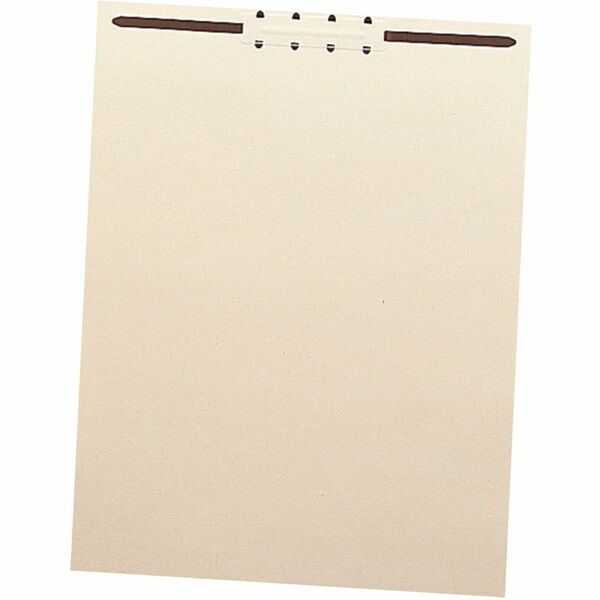Smead File Backs with Fastener - 8.5" (215.9 mm) Height x 11.5" (292.1 mm) Width - 2" (50.8 mm) Maximum Capacity - For Letter 8 1/2" (215.90 mm) x 11" (279.40 mm) Sheet - Rectangular - Manila - 100 / Box