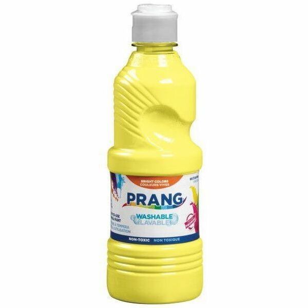 Prang Washable Paint - Yellow - 16 oz (453.59 g) - 1 Each