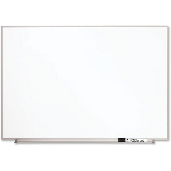 Quartet Matrix Whiteboard - 23" (584.20 mm) Board Height x 34" (863.60 mm) Board Width - White Surface - Magnetic, Durable - Silver Aluminum Frame - 1 Each