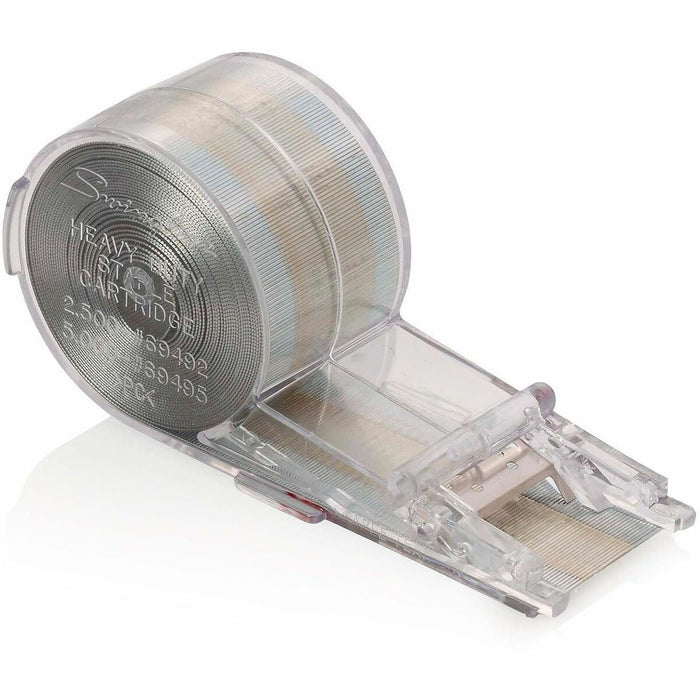 Swingline Premium Staple Cartridge - Premium - 3/8" (9.52 mm) Leg - Holds 70 Sheet(s) - for Paper - Chrome - 5000 Per Cartridge - 5000 / Box