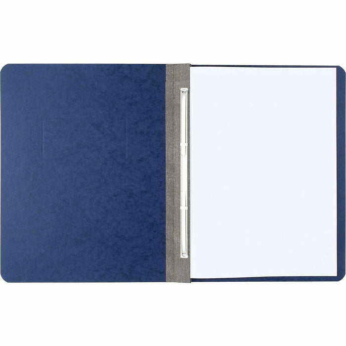 ACCO Presstex Letter Recycled Report Cover - 3" (76.20 mm) Folder Capacity - 8 1/2" (215.90 mm) x 11" (279.40 mm) - 20 pt. (7.04 mm) - Dark Blue - 30% Recycled - 1 Each