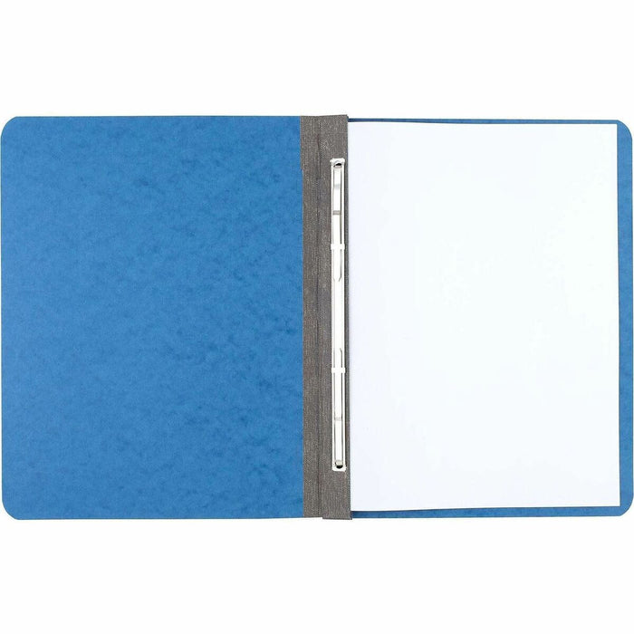 ACCO Letter Yes Report Cover - 3" (76.20 mm) Folder Capacity - 8 1/2" (215.90 mm) x 11" (279.40 mm) - 20 pt. (7.04 mm) - Light Blue - Eco-friendly, Hinged, Tyvek Gusset, Sturdy - 30% Recycled - 1 Each