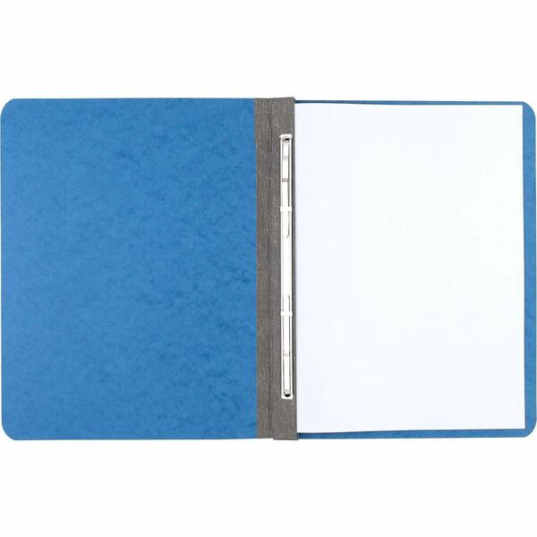 ACCO Letter Recycled Report Cover - 3" (76.20 mm) Folder Capacity - 8 1/2" (215.90 mm) x 11" (279.40 mm) - 20 pt. (7.04 mm) - Light Blue - Eco-friendly, Hinged, Tyvek Gusset, Sturdy - 30% Recycled - 1 Each