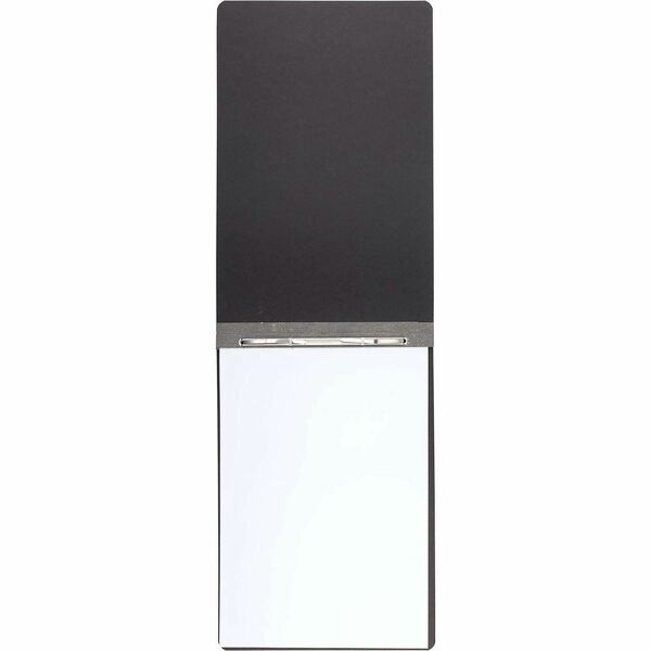 ACCO Ledger Recycled Report Cover - 3" (76.20 mm) Folder Capacity - 11" (279.40 mm) x 17" (431.80 mm) - 20 pt. (7.04 mm) - Black - Eco-friendly, Hinged, Tyvek Gusset, Sturdy - 50% Recycled - 1 Each