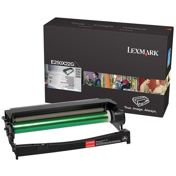 Lexmark E25X22G Photoconductor Kit - Laser Print Technology - 30000 - Black - 1 Each