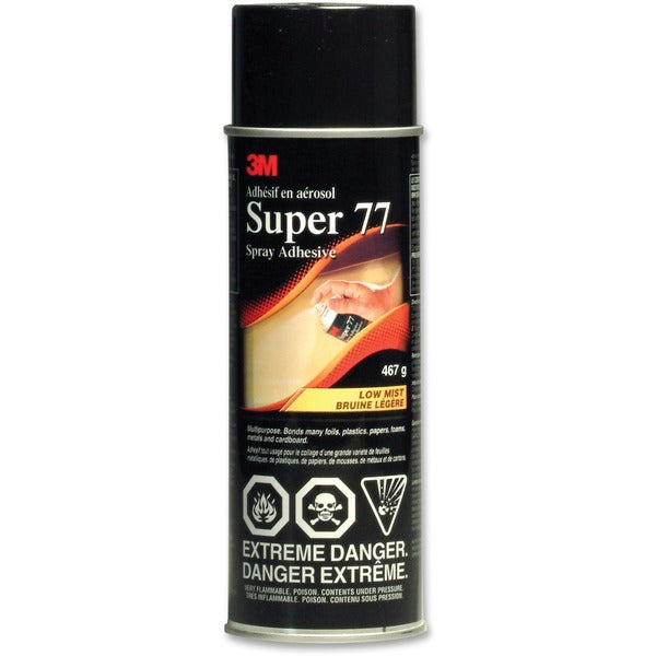 3M Super Spray Adhesive - 1.05 lb (474.85 g) - Clear - 1 Each