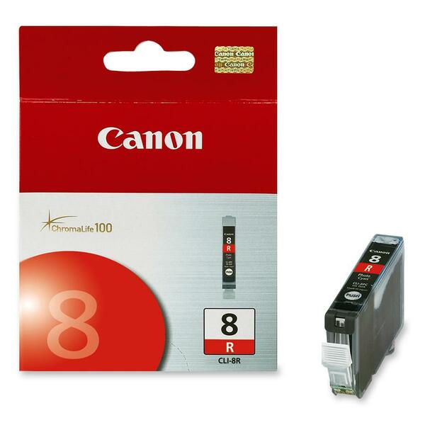 Canon CLI-8 Original Ink Cartridge - Inkjet - Red - 1 Each