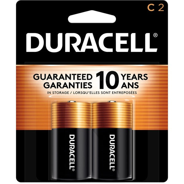 Duracell MN1400B2Z Alkaline General Purpose Battery - For Multipurpose - C - 1.5 V DCsapceShelf Life - 2 / Pack