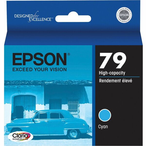 Epson 79 Original Ink Cartridge - Inkjet - Cyan - 1 Each