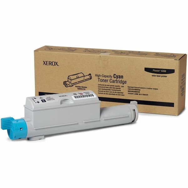 Xerox Original Toner Cartridge - Cyan - Laser - High Yield - 12000 Pages - 1 Each