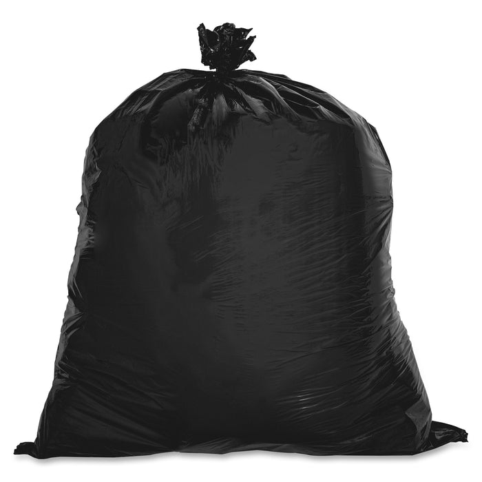 Genuine Joe Linear Low Density Can Liners - Medium Size - 113.56 L Capacity - 36" (914.40 mm) Length x 30" (762 mm) Width x 0.60 mil (15 Micron) Thickness - Low Density - Brown, Black - Multipurpose - No - 250 / Carton