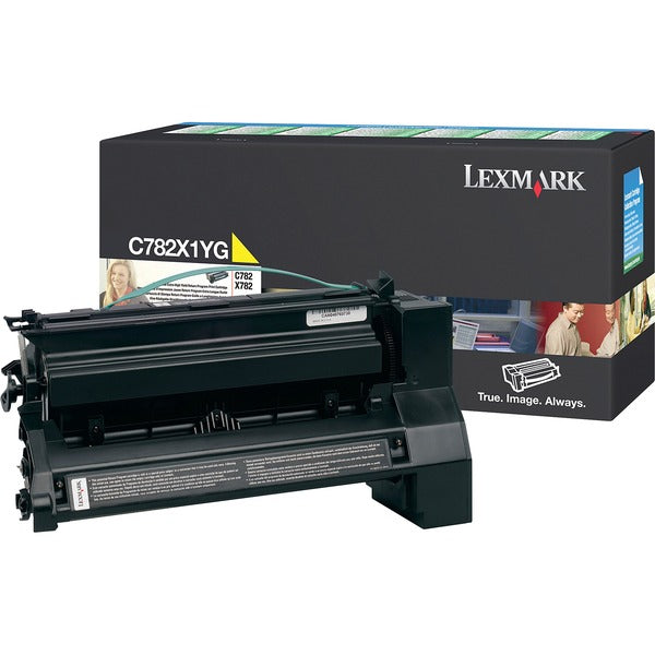 Lexmark Original Toner Cartridge - Laser - 15000 Pages - Yellow - 1 Each