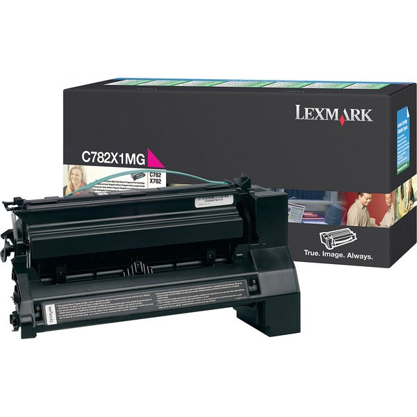 Lexmark Original Toner Cartridge - Laser - 15000 Pages - Magenta - 1 Each