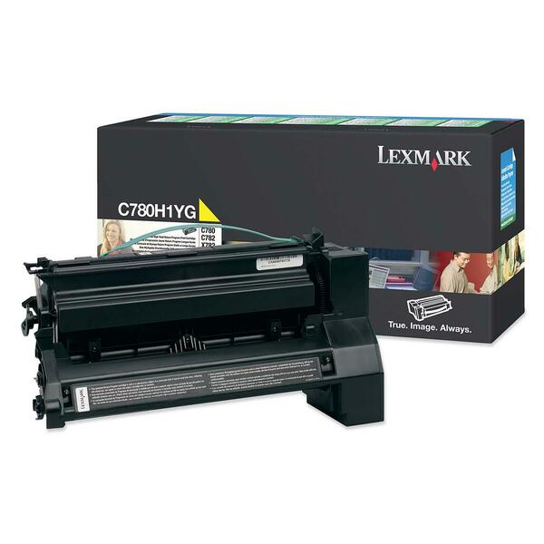 Lexmark Toner Cartridge - Laser - High Yield - 10000 Pages - Yellow - 1 Each