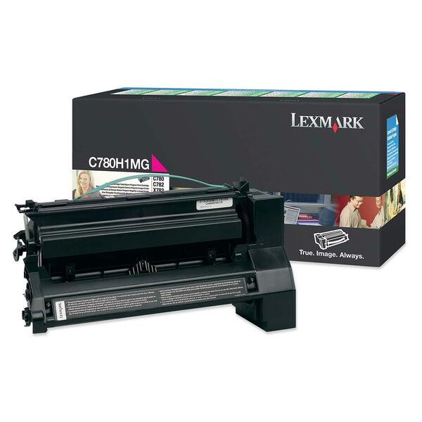 Lexmark Toner Cartridge - Laser - 10000 Pages - Magenta - 1 Each