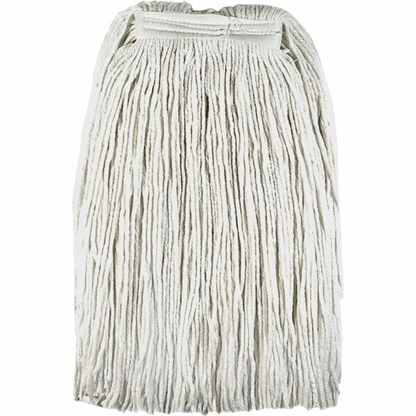 Genuine Joe Cotton Blend Mop Refill - Rayon, Cotton, Polyester - Natural - 1 Each