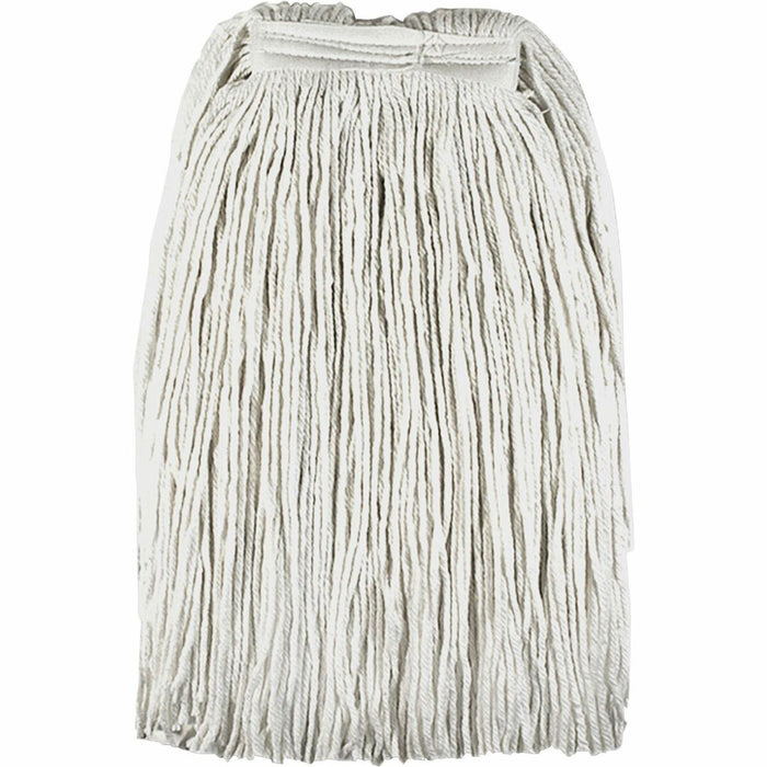 Genuine Joe Cotton Blend Mop Refill - Rayon, Cotton, Polyester - Natural - 1 Each