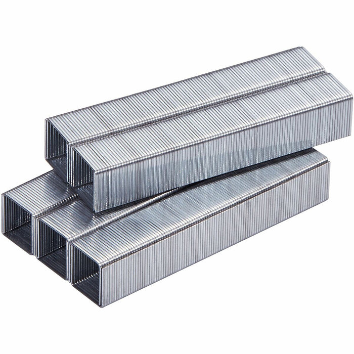 Bostitch Heavy-Duty Staples - Heavy Duty - 1/2" (12.70 mm) Leg - 1/2" (12.70 mm) Crown - Holds 100 Sheet(s) - for Paper - Heavy Duty - Silver - 0.60" (15.24 mm) Height x 2.70" (68.58 mm) Width x 3.20" (81.28 mm) Length - 100 Per Strip - 1000 / Box