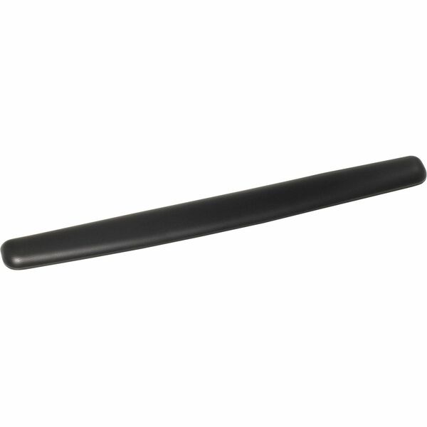 3M Gel Wrist Rest - 2.50" (63.50 mm) x 25" (635 mm) Dimension - Black - 1 Each
