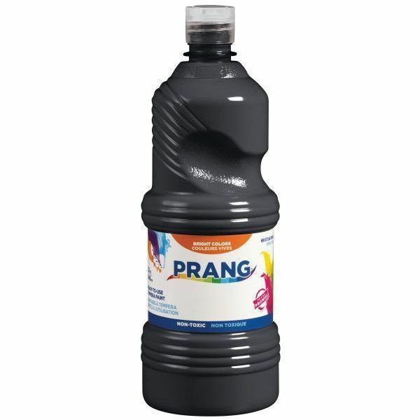 Prang Tempera Paint - 1 Color(s) - Black - 946 mL - 2 lb (907.18 g) - Washable - 1 Each