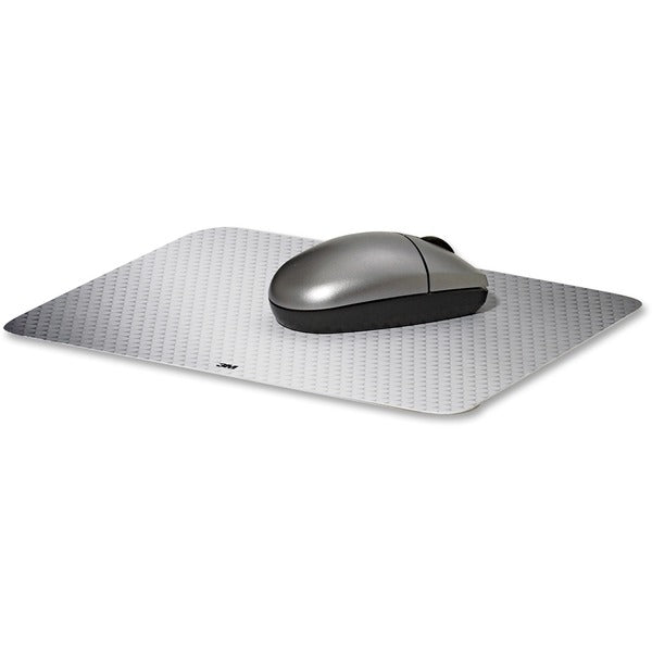 3M Precise Battery-saving Mousing Surface - 60 mil (1.52 mm) Height x 7" (177.80 mm) Width - Silver - 1