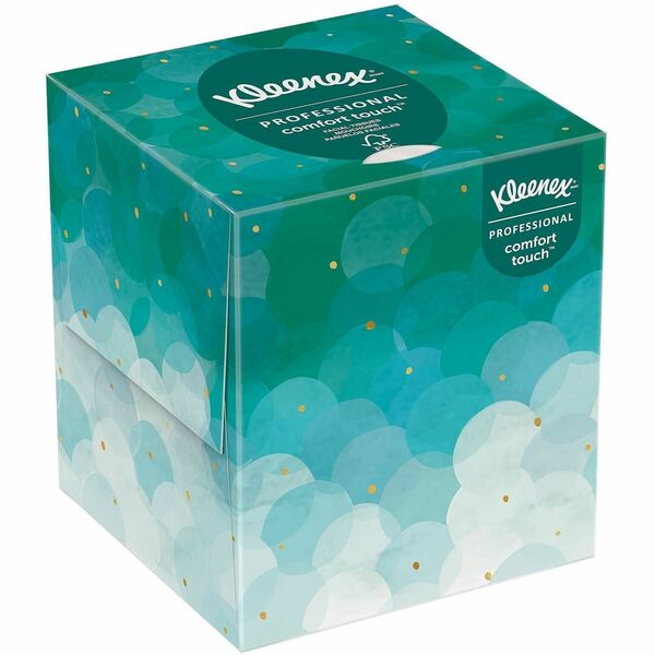 Kleenex Professional Facial Tissue 2-ply - 2 Ply - 8.40" (213.36 mm) Width x 8" (203.20 mm) Length - White - 90 / Box