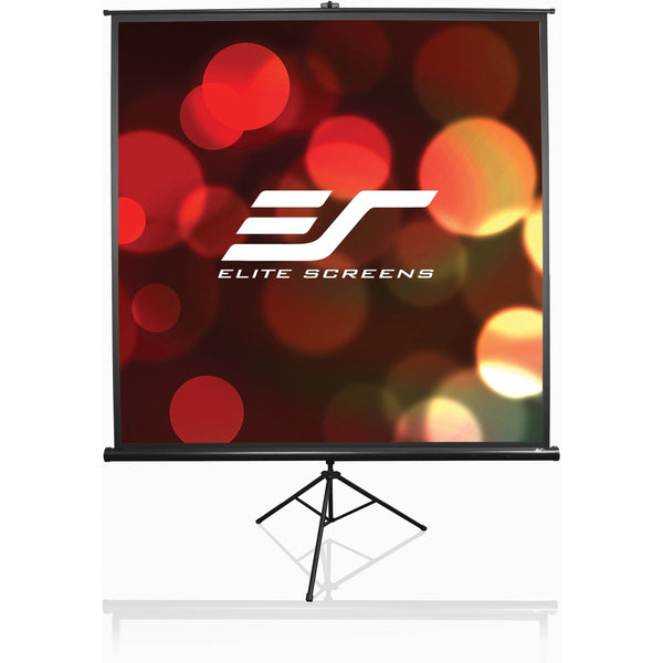 Elite Screens Tripod T120UWV1 120" (3048 mm) Projection Screen - Front Projection - 4:3 - MaxWhite - 72" (1828.80 mm) Height x 96" (2438.40 mm) Width - Floor Mount