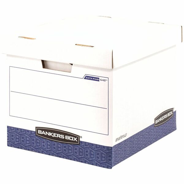 Bankers Box Data-Pak Computer Paper - Internal Dimensions: 12.75" (323.85 mm) Width x 16" (406.40 mm) Depth x 12.50" (317.50 mm) Height - External Dimensions: 13.8" (349.25 mm) Width x 17.8" (450.85 mm) Depth x 13" (330.20 mm) Height - Lift-off Closure -