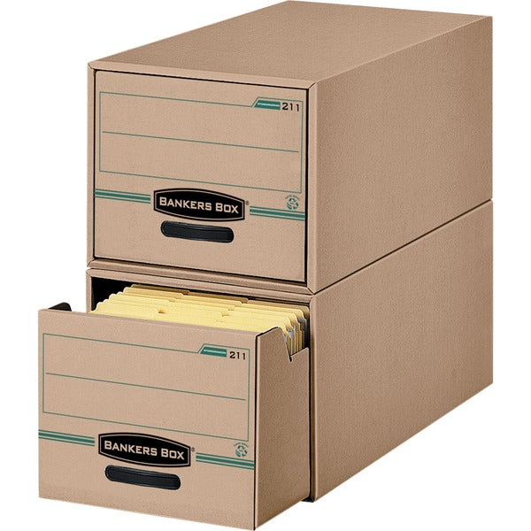 Recycled Stor/Drawer&reg; - Letter - Internal Dimensions: 12.50" (317.50 mm) Width x 23.25" (590.55 mm) Depth x 10.38" (263.52 mm) Height - External Dimensions: 14" Width x 25.5" Depth x 11.5" Height - Media Size Supported: Letter - Light Duty - Stackable