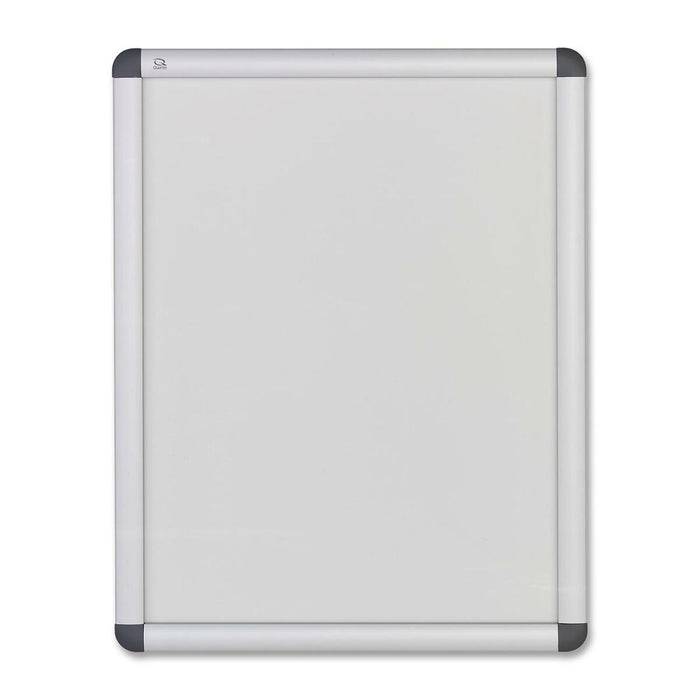 Quartet&reg; Improv™ Clipdown Frames - 24" (609.60 mm) Board Height x 36" (914.40 mm) Board Width - Fabric Surface - Silver Aluminum Frame - 1 Each