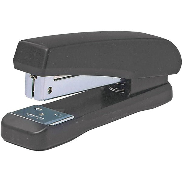 Acme United Half Strip Economy Stapler With Staple Reservoirs - Staples Upto 18 Sheet of 20lb Paper - Half Strip - Black - 1 / Each