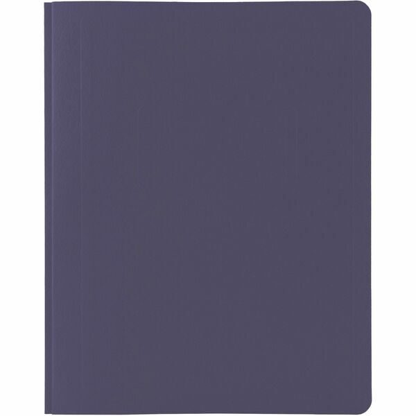 Hilroy Letter Recycled Report Cover - 8 1/2" (215.90 mm) x 11" (279.40 mm) - 3 Fastener - Dark Blue - Durable - 1 Each