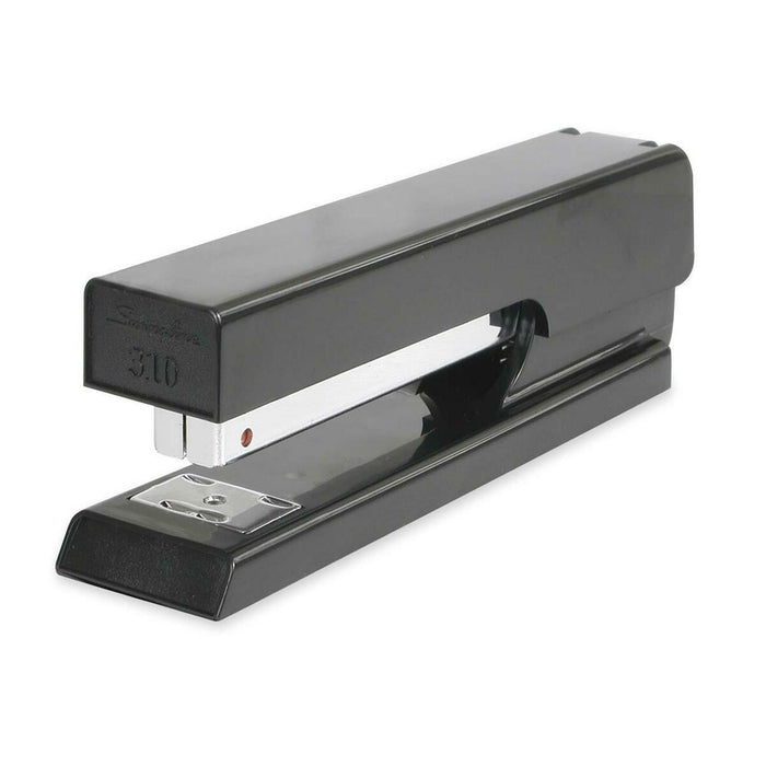 Swingline 310 Full Strip Economy Stapler - Staples Upto 15 Sheet - Full Strip - Black - Rubber - 1 Each