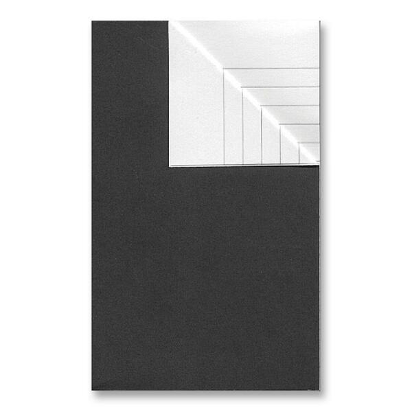 Hilroy 42370 Notebook - 56 Pages - Stapled - 3" (76.20 mm) x 5" (127 mm) Sheet Size - Black Cover - Flexible Cover - 1 Each