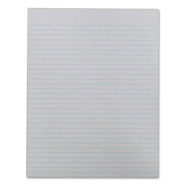 Hilroy Figuring Pad - 96 Sheets - Front Ruling Surface - 0.31" (7.87 mm) Ruled - 8 3/8" (21.26 cm) x 10 7/8" (27.61 cm) Sheet Size - White Paper - 10 / Pack
