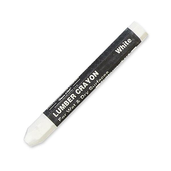 Dixon Lumber Crayons - White - 1 / Each