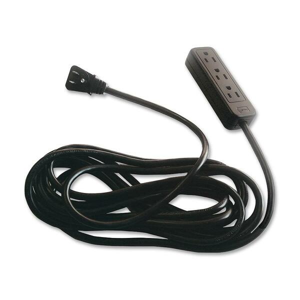 Exponent Microport 3-Outlets Power Strip - 3 - 14.7 ft (4.48 m) Cord