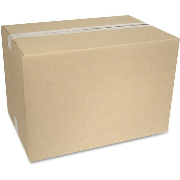 Crownhill Corrugated Shipping Box - External Dimensions: 12" (304.80 mm) Width x 12" (304.80 mm) Depth x 18" (457.20 mm) Height - 200 lb (90718.47 g) - Brown - Recycled - 25 / Pack