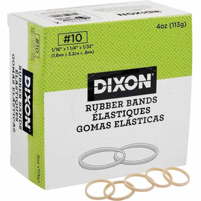 Dixon Star Radial Rubber Band - Size #10 - 1/16"x 1-1/4" , 1/4lb (114g) - 1/Box