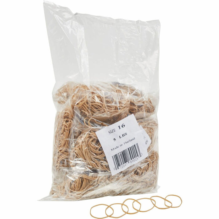 Dixon Star Radial Rubber Band - Size #16 - 1/16"x2-1/2" , 5lb (2.27kg) - 5 Bags/Pack