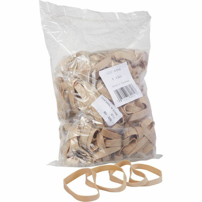 Dixon Star Radial Rubber Band - Size #106 - 5/8" x 6" , 5lb (2.27kg) - 5 Bags/Pack