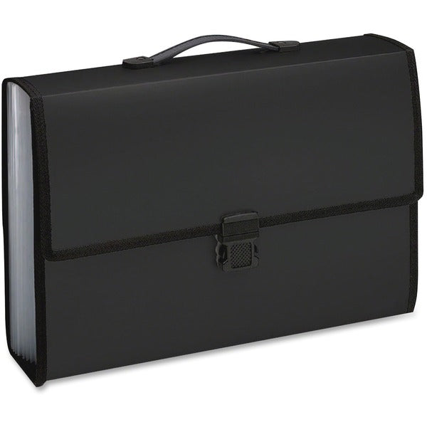Pendaflex Carrying Case File - Black - Handle - 1 Each