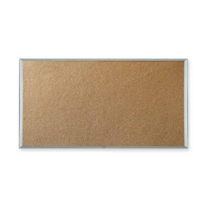 Quartet Webco Bulletin Board - 36" (914.40 mm) Board Height x 48" (1219.20 mm) Board Width - Cork Surface - Aluminum Frame - 1 Each