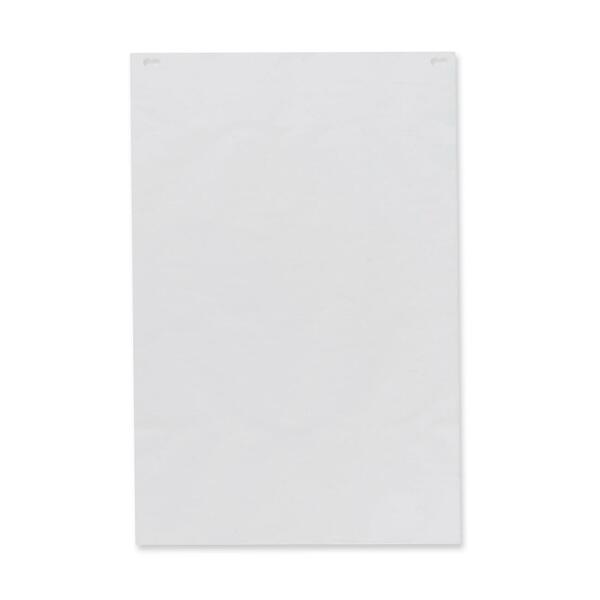 Quartet Newsprint Flip Chart Easel Pad - 50 Sheets - Plain - 20" x 30" - Punched - 1 Each