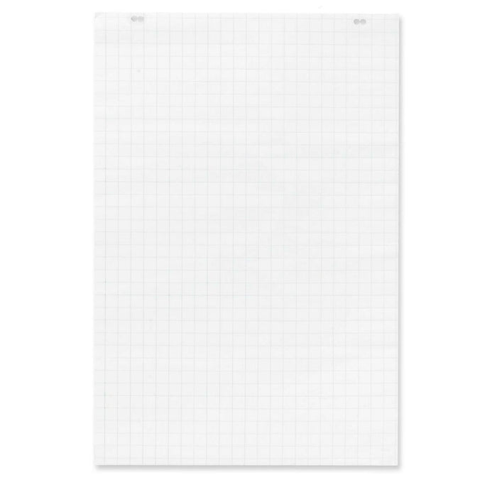 Quartet Graph Bond Flip Chart Easel Pad - 50 Sheets - 24" (60.96 cm) x 36" (91.44 cm) Sheet Size - Punched - Recycled - 1 Each