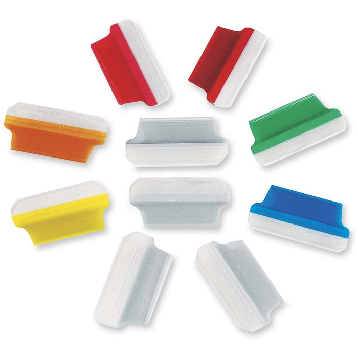 Oxford Self Adhesive Shield Tab - Assorted Tab(s) - No - 10 / Pack