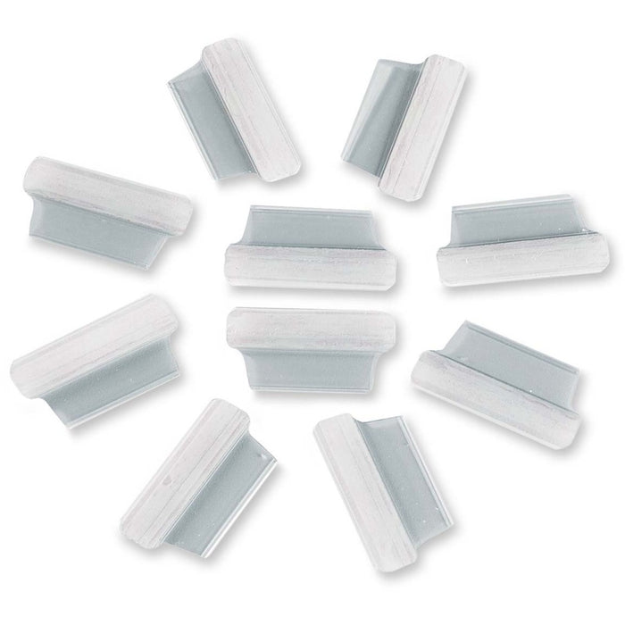 Oxford Self Adhesive Shield Tab - Clear Tab(s) - No - 10 / Pack