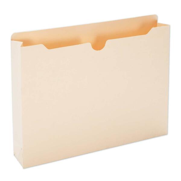 Globe-Weis Legal Recycled File Jacket - 2" (50.80 mm) Expansion - 14 pt. (4.93 mm) - Manila