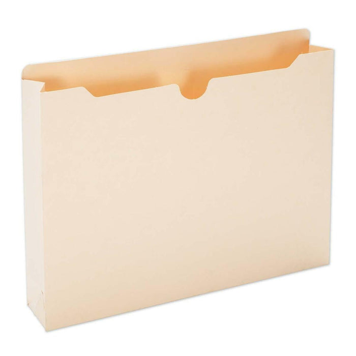 Globe-Weis Legal Yes File Jacket - 2" (50.80 mm) Expansion - 14 pt. (4.93 mm) - Manila